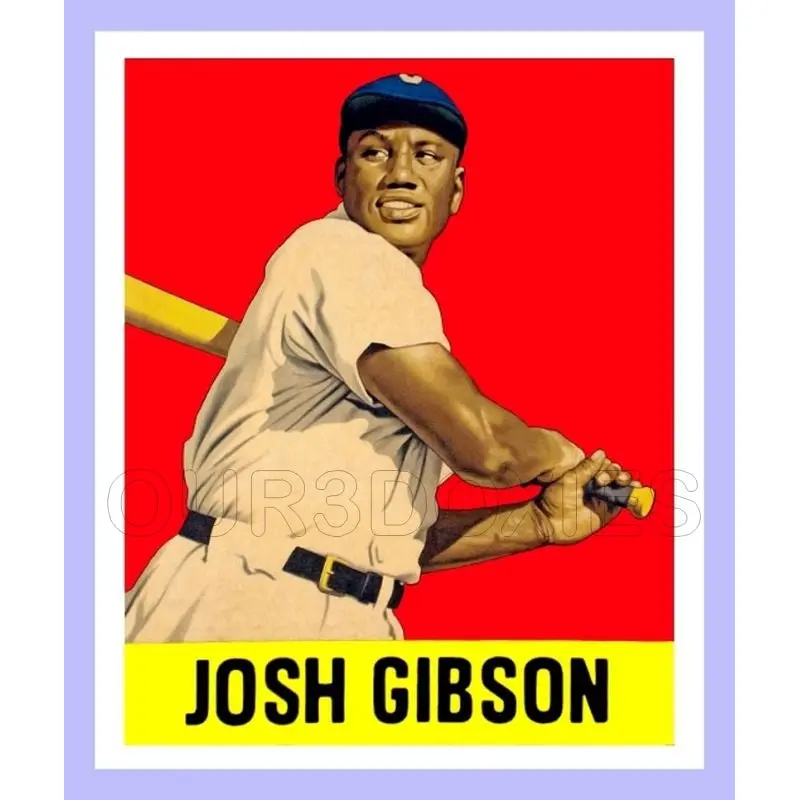 Josh Gibson 1948 Leaf Custom Card - 3916