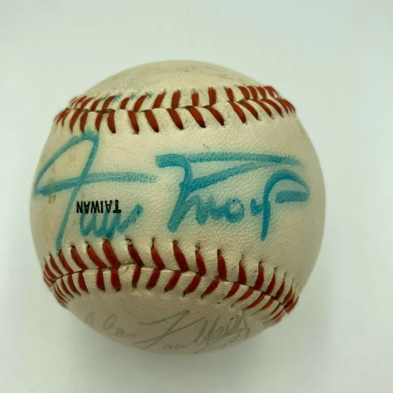 Willie Mays Signed Vintage 1970's San Francisco Giants Baseball JSA COA