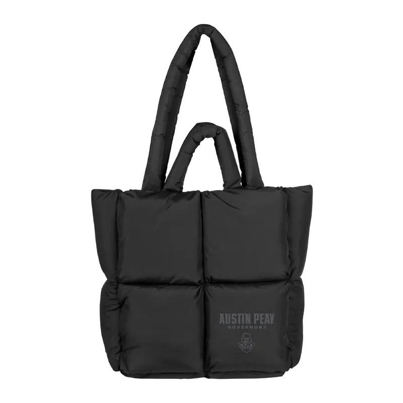 Austin Peay State Black Puff Tote