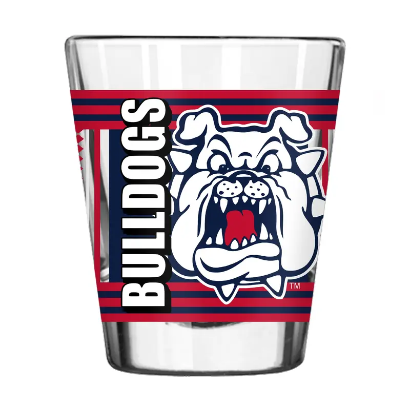 Fresno State 2oz Hero Shot Glass