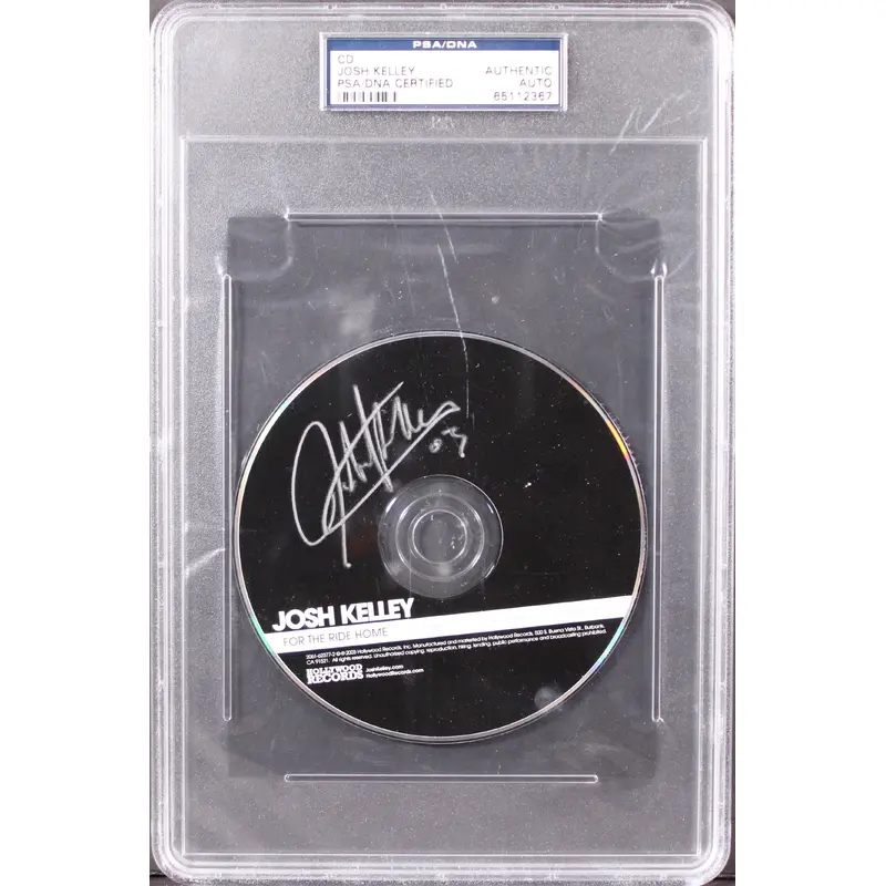 Josh Kelley Authentic Signed For The Ride Home Compact Disk PSA/DNA Slabbed