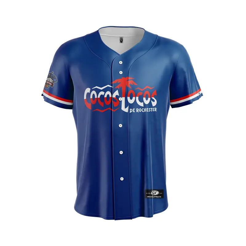 Cocos Locos de Rochester Replica On Field Jerseys