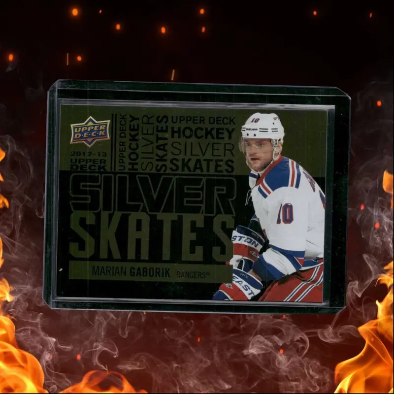 2012-13 Upper Deck Marian Gaborik Silver Skates Gold #SS19