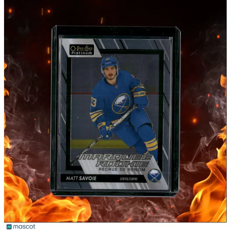 2023-24 O-Pee-Chee Platinum Matt Savoie Marquee (C) Rookie #297