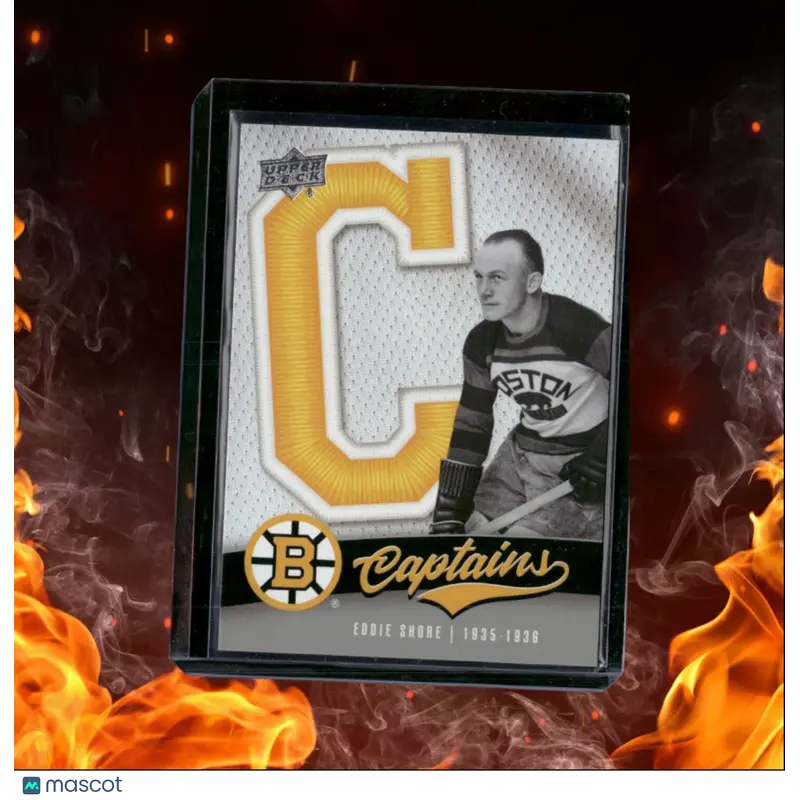 2023-24 Upper Deck Boston Bruins Centennial Eddie Shore Captains #162