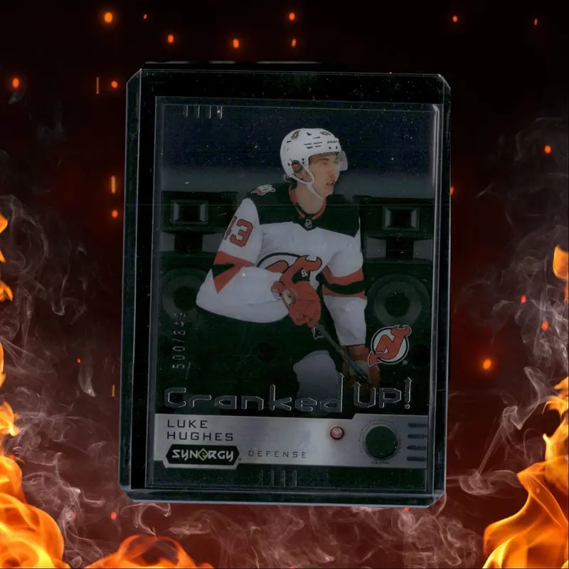 2023-24 Upper Deck Synergy Luke Hughes Cranked Up Rookie 500/849 #CR-LH