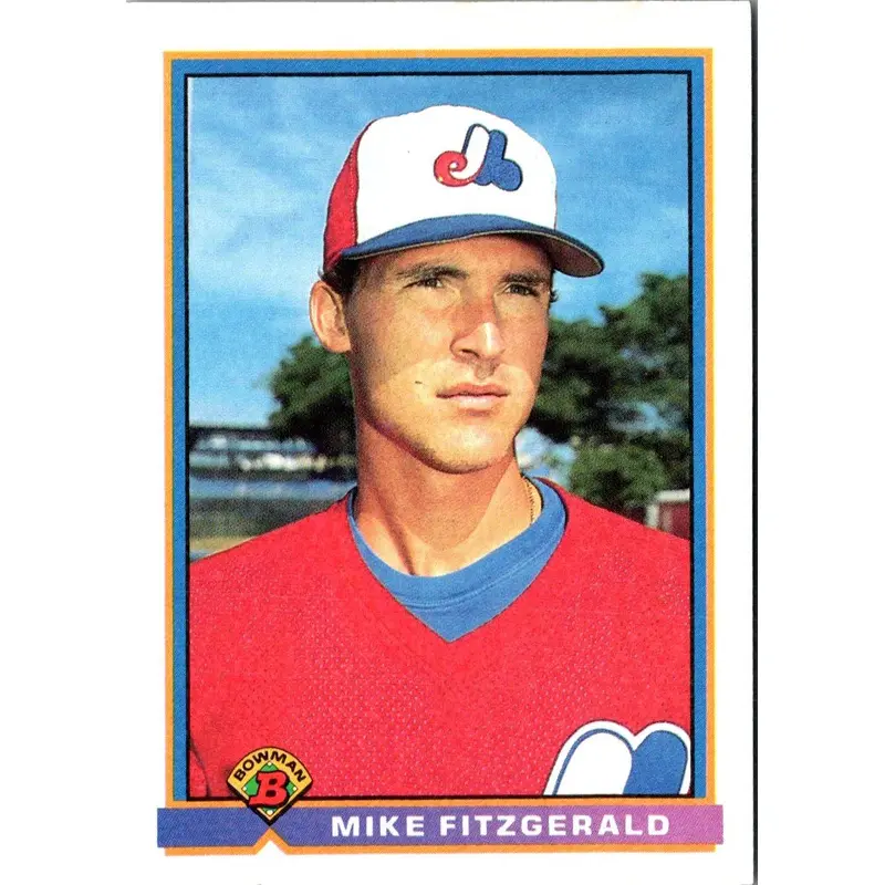 1991 Bowman Mike Fitzgerald #453