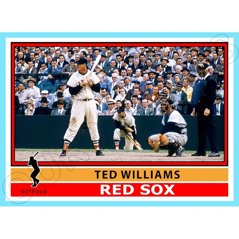 Ted Williams 1976 Topps Custom Card - 4874