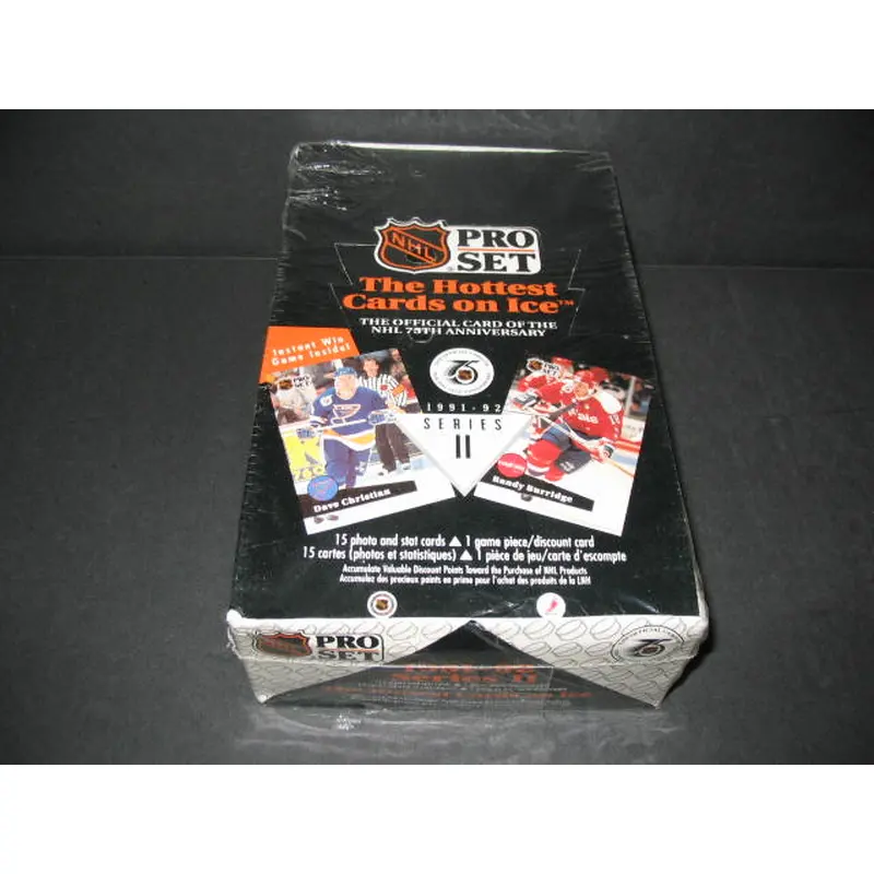 1991/92 Pro Set Hockey Series 2 Box (English)