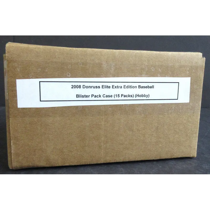 2008 Donruss Elite Extra Edition Baseball Blister Pack Case (Hobby) (15 Packs)