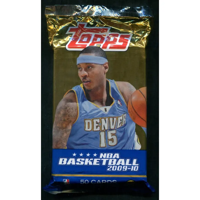 2009/10 Topps Basketball Unopened Jumbo Pack (HTA) (50 Cards)