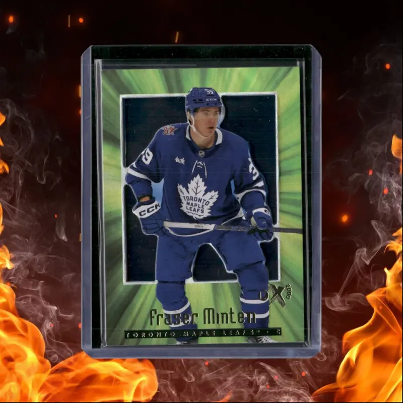 2023-24 SkyBox EX 2000 Fraser Minten (A) Rookie #118