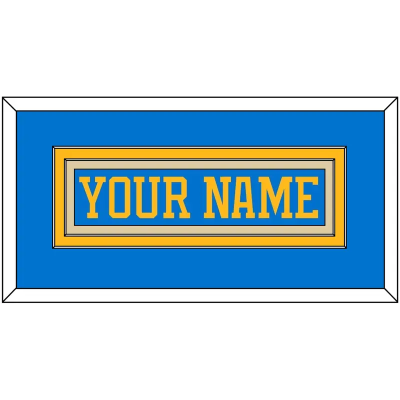 St. Louis Nameplate - Alternate Blue - Double Mat 2