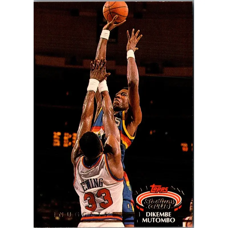 1992 Stadium Club Members Only Dikembe Mutombo #273