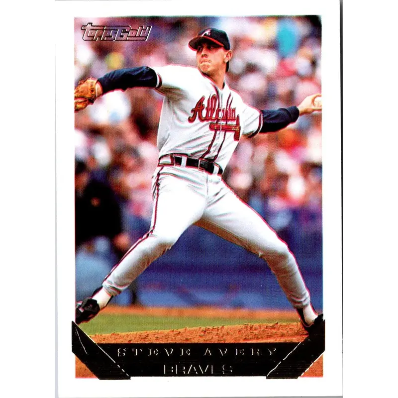 1993 Topps Gold Steve Avery #615