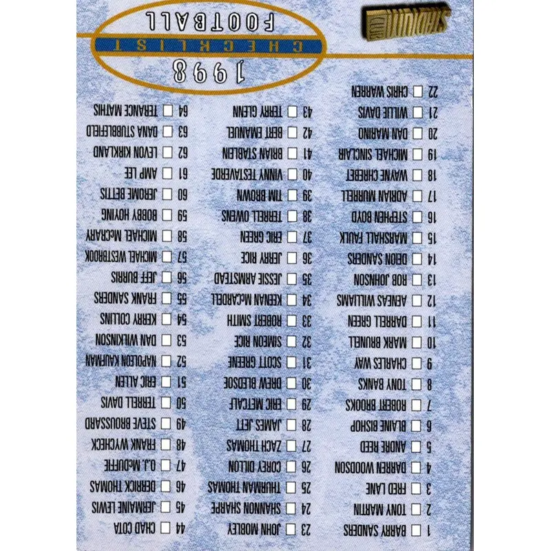 1998 Topps Stars Napoleon Kaufman #87