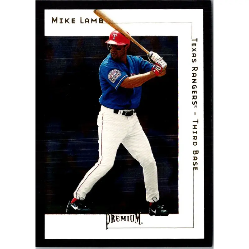 2001 Fleer Premium Mike Lamb #57