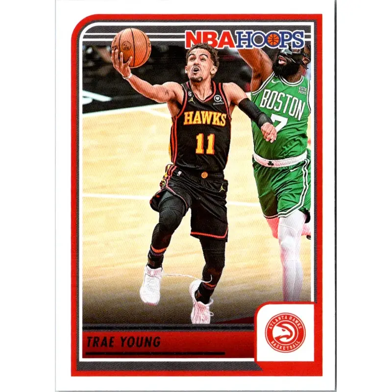 2023 Hoops Red Backs Trae Young #117