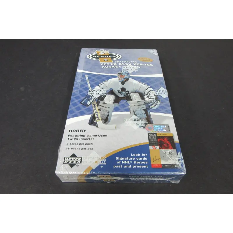 2000/01 Upper Deck Heroes Hockey Box (Hobby)