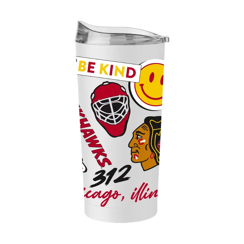 Chicago Blackhawks 20oz Native Powder Coat Tumbler