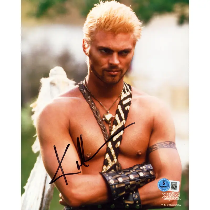 Karl Urban Xena Warrior Princess Authentic Signed 8x10 Photo BAS #BR43952