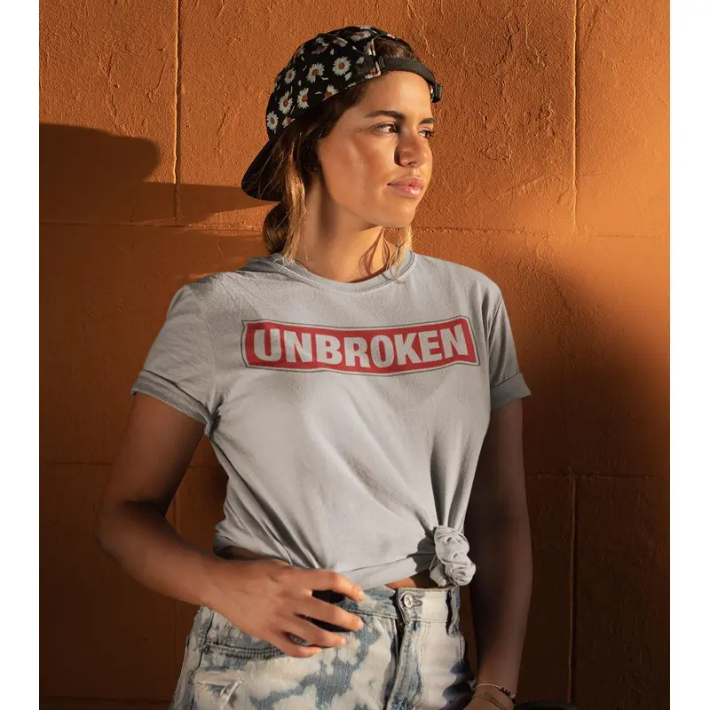 Women's Unbroken T-shirt (Rhino Grey) Wod Armour | Kibi Sports