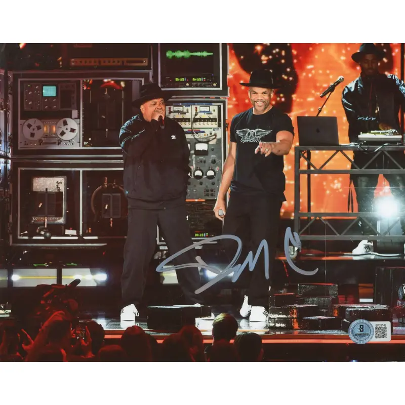 Darryl McDaniels Run DMC Authentic Signed 8x10 Photo Autographed BAS #BP33146