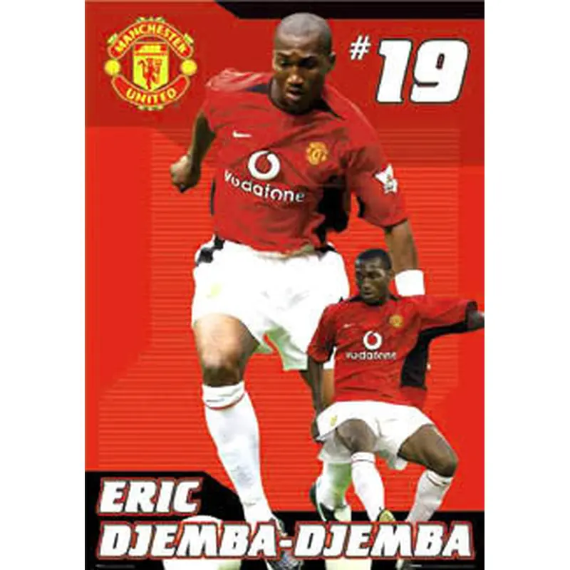 Eric Djemba-Djemba "Red Lion" - GB Posters 2003