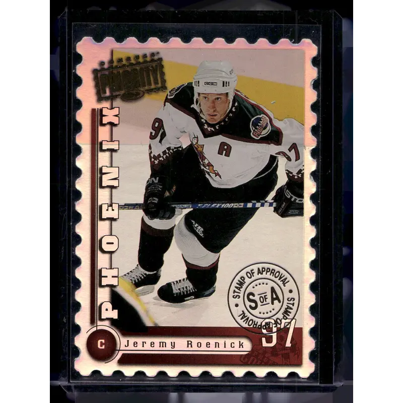 1997-98 Donruss Priority - Stamp of Approval - Jeremy Roenick #133 /100