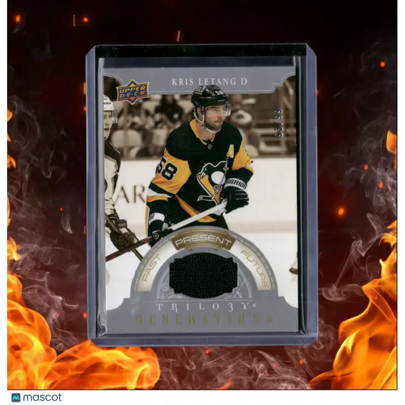 2022-23 Upper Deck Trilogy Kris Letang Generations Jersey 93/99 #TG-15B