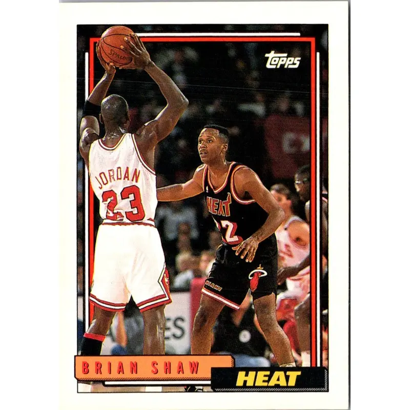 1992 Topps Brian Shaw #185