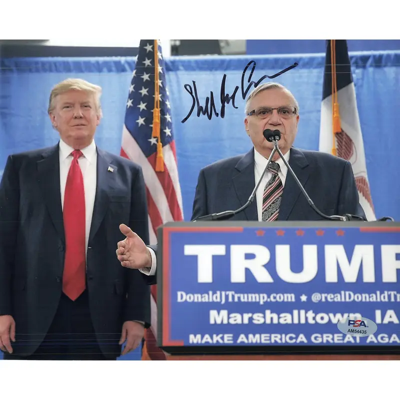 JOE ARPAIO signed 8x10 Photo PSA/DNA Autographed Politician