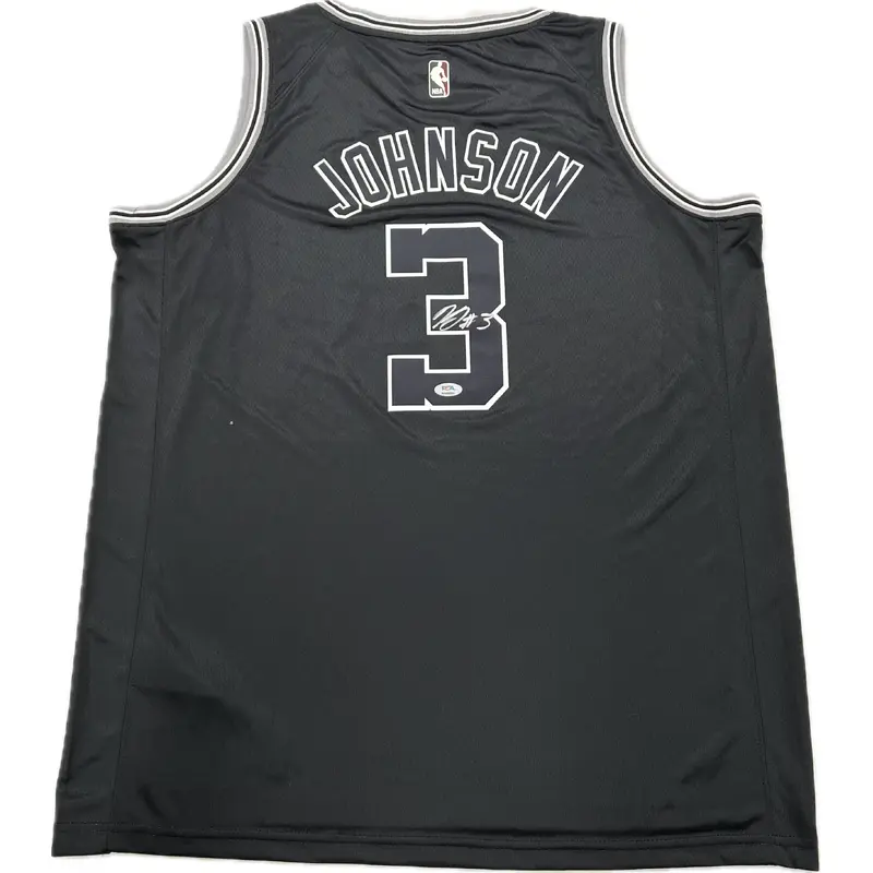 Keldon Johnson signed jersey PSA San Antonio Spurs Autographed