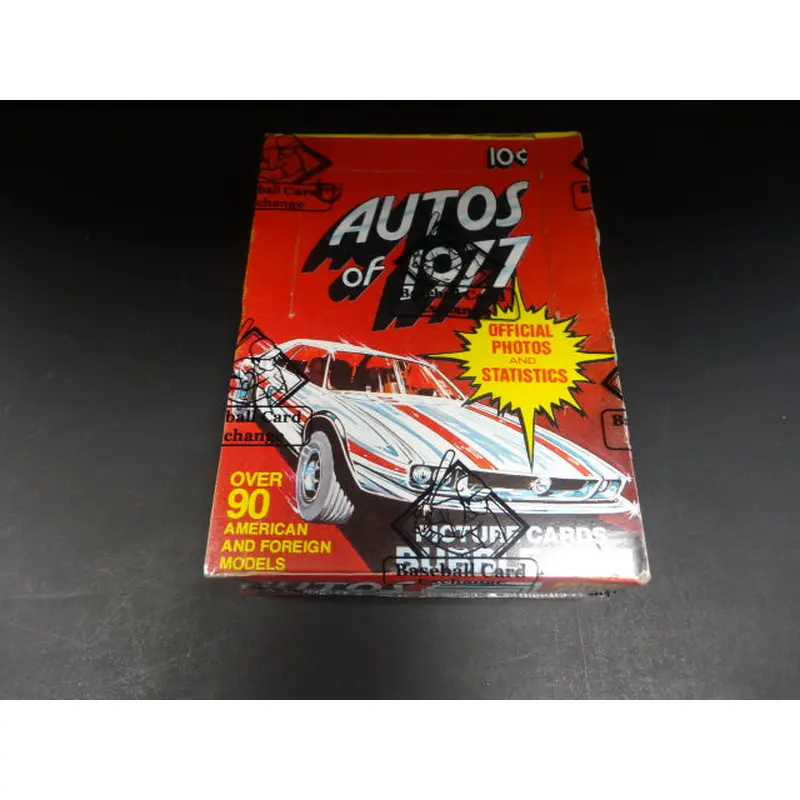 1976 Topps Autos of 1977 Unopened Wax Box (BBCE)