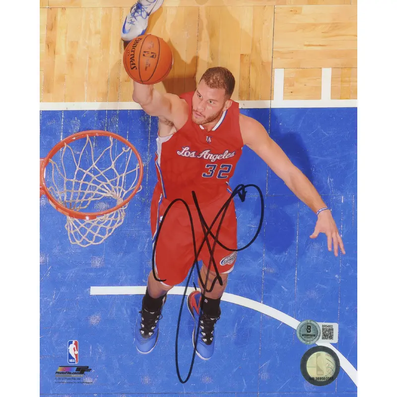 Clippers Blake Griffin Authentic Signed 8x10 Photo Autographed BAS #BR54802