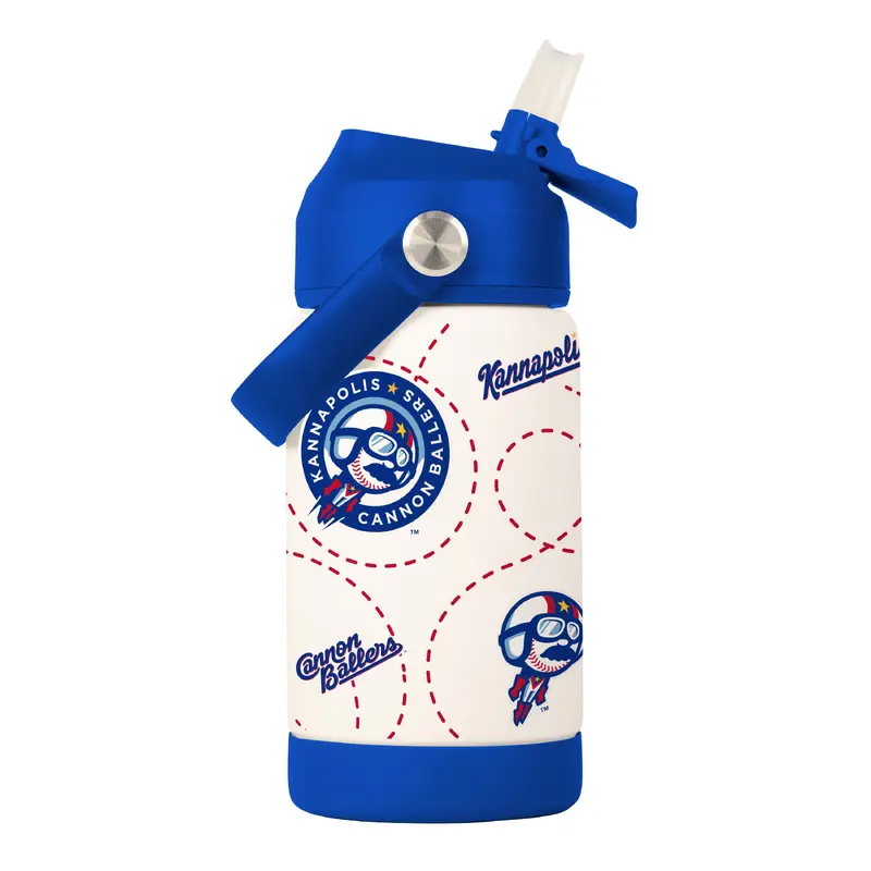Kannapolis Cannon Ballers 12oz SS Kids Bottle