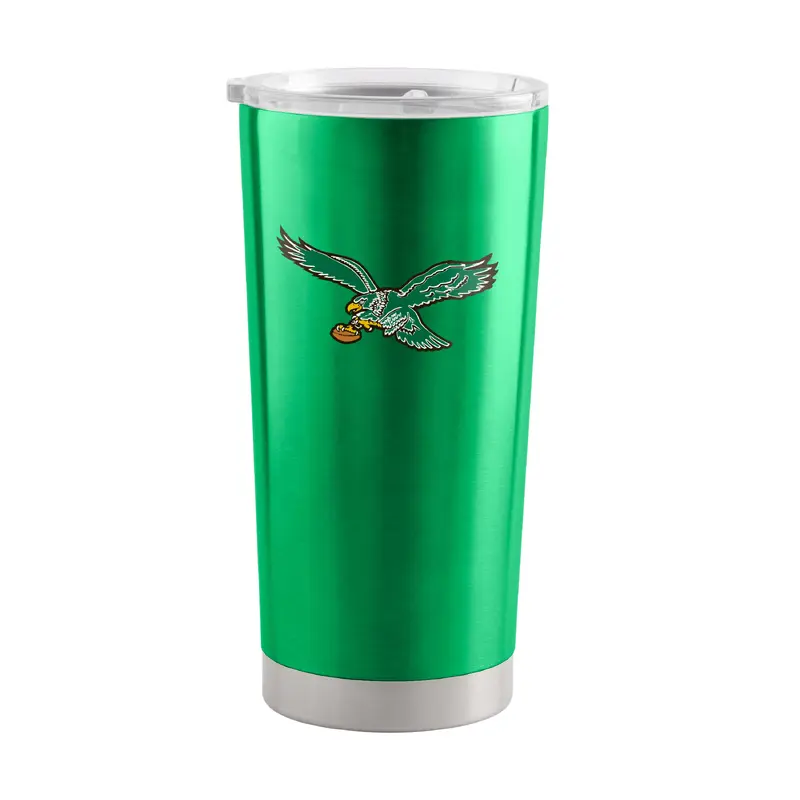 Philadelphia Eagles Retro 20oz Logo Stainless Tumbler
