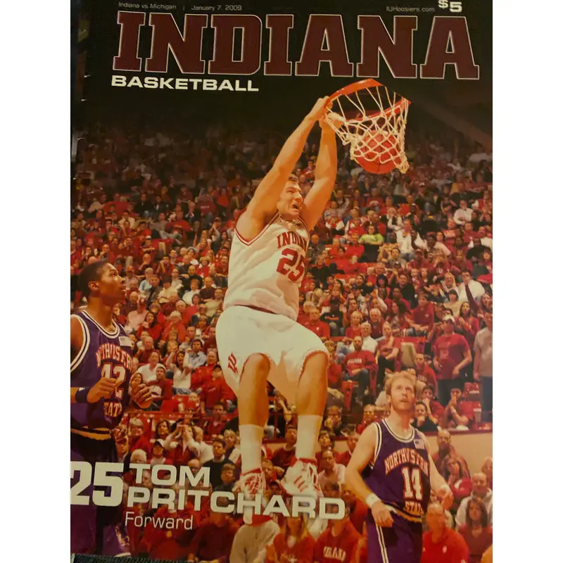 2009 Michigan vs Indiana University Basketball Program