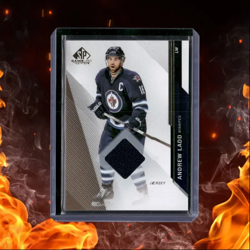 2014-15 SP Game Used Andrew Ladd Gold Jersey #73