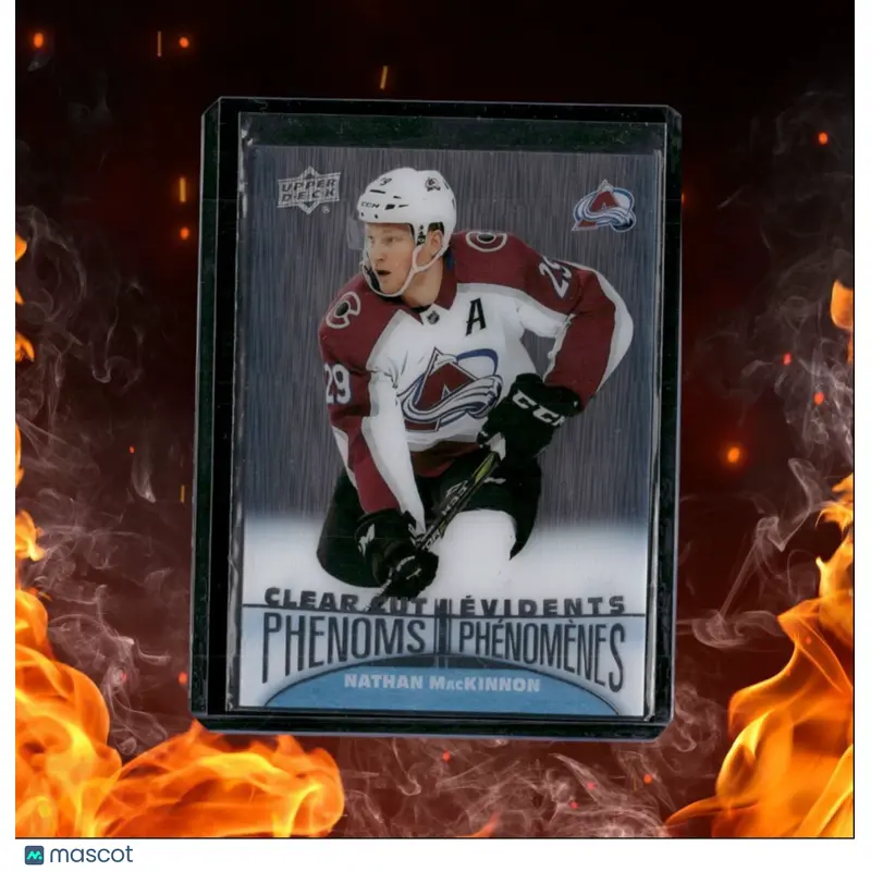 2018-19 Upper Deck Tim Hortons Nathan MacKinnon Clear Cut Phenoms #CC-13