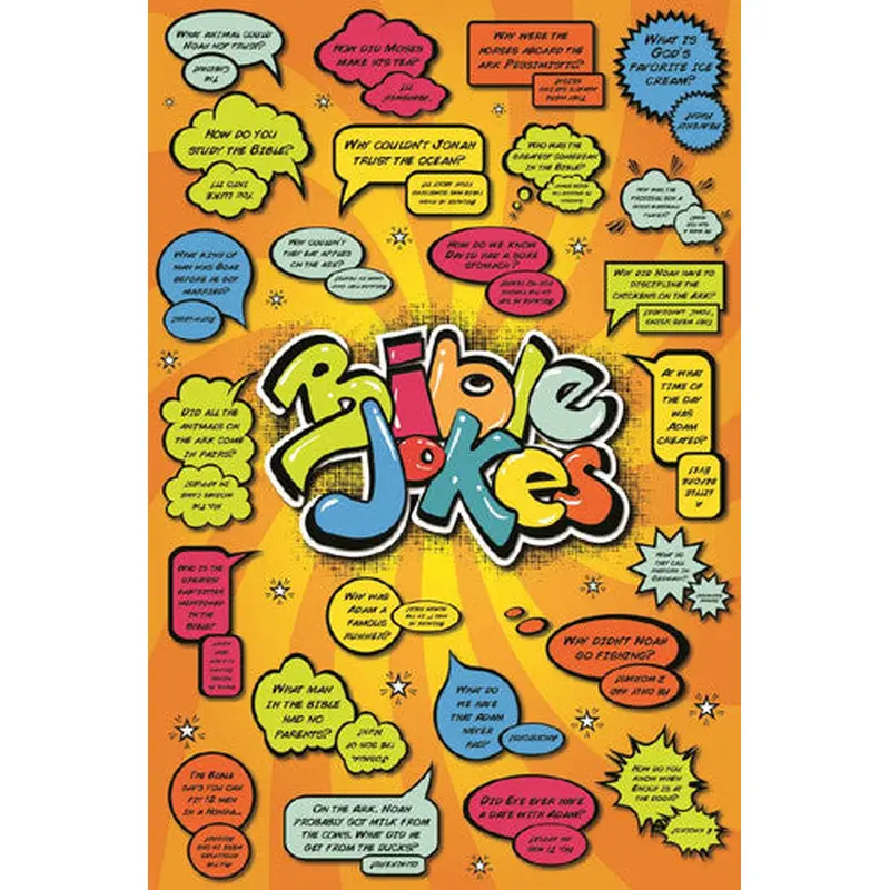 24 Bible Jokes Poster - Slingshot Publishing