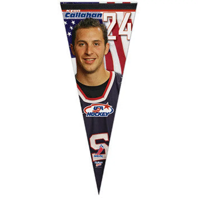 Ryan Callahan Team USA 2010 Premium Felt Collector's Pennant - Wincraft