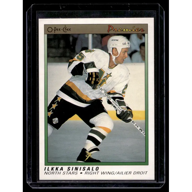 1990-91 O-Pee-Chee Premier - Ilkka Sinisalo #108