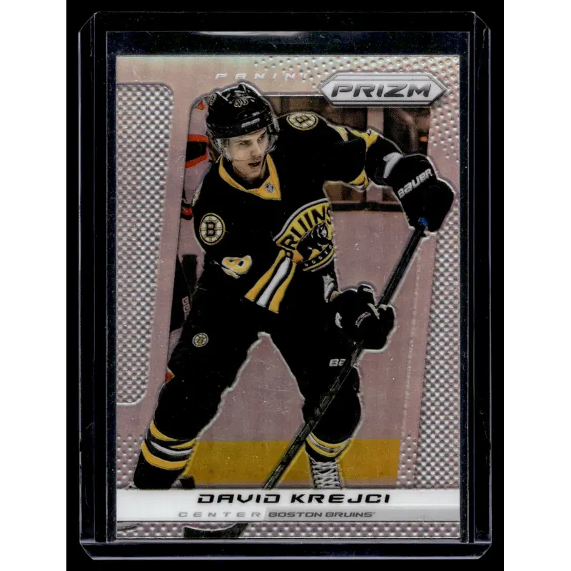 2013-14 Panini Prizm - Silver Prizm - David Krejci #7