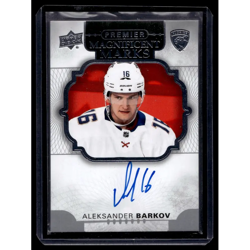 2017-18 Upper Deck Premier - Magnificent Marks - Aleksander Barkov #MM-AB