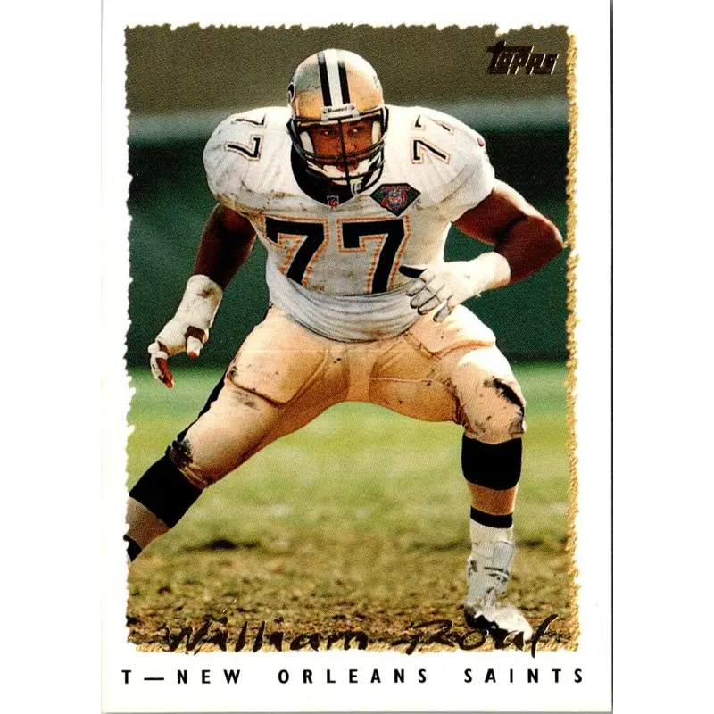 1995 Topps Factory Panthers William Roaf #106