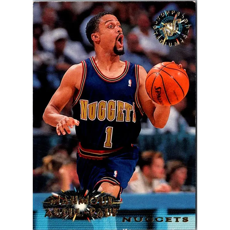 1996 Topps Mahmoud Abdul-Rauf #3