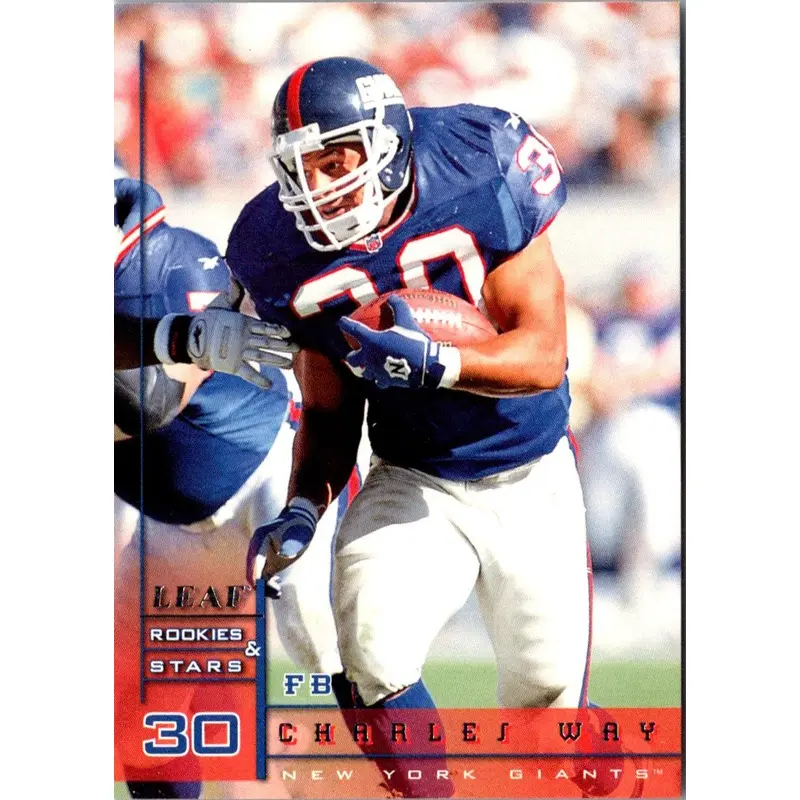 1998 Leaf Rookies & Stars Charles Way #8