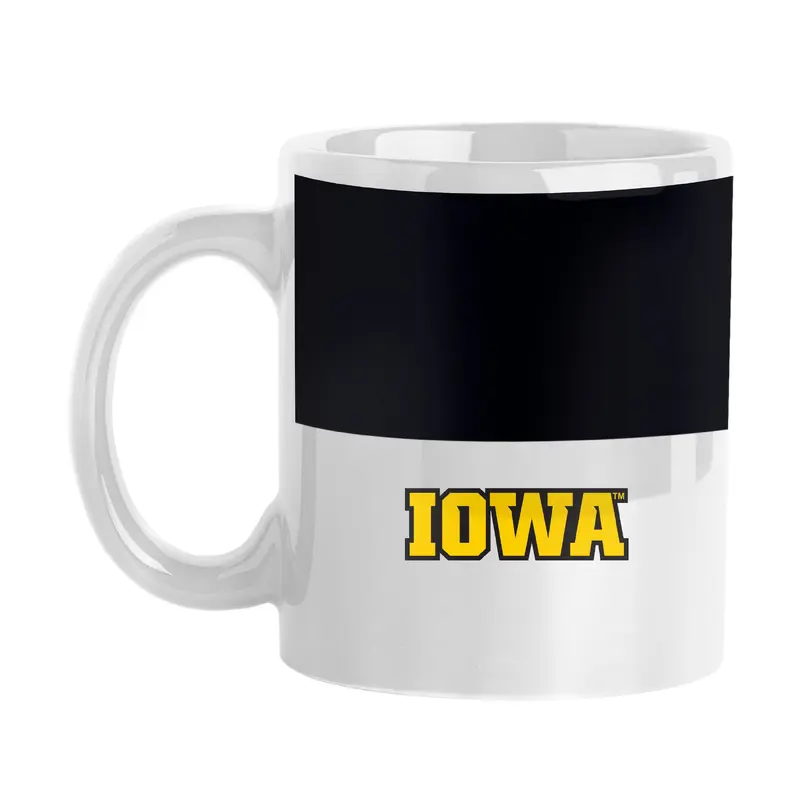 Iowa 11oz Colorblock Sublimated Mug