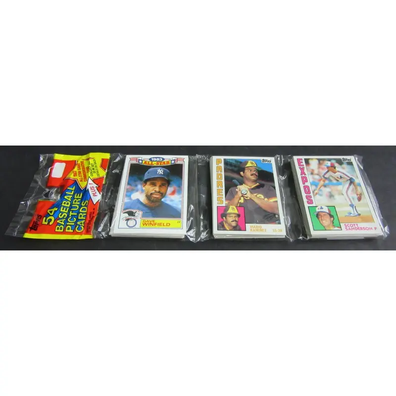 1984 Topps Baseball Unopened Rack Pack (Authenticate)